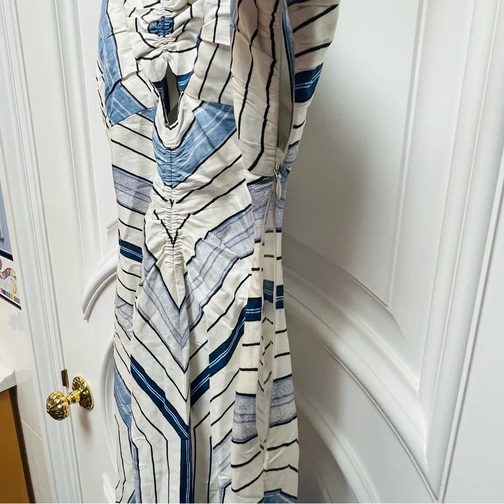 NWT Sandro Spiral Motif Dress w/ broken zipper - Picture 12 of 12